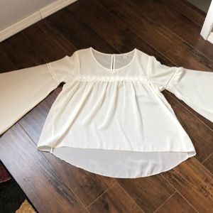 Ivory blouse